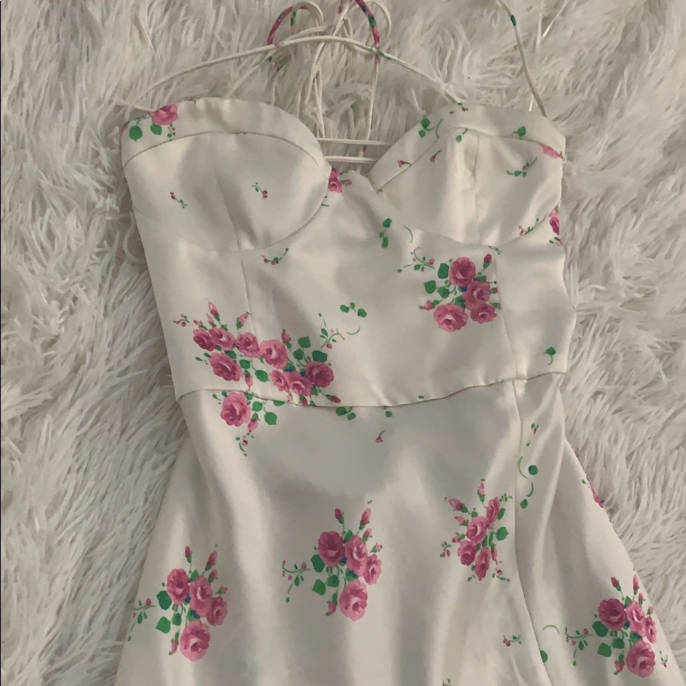 Zara printed dress